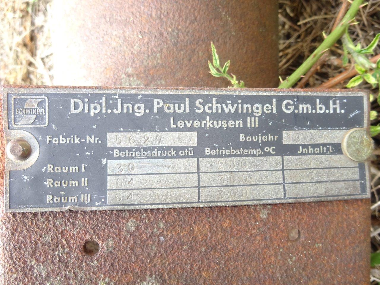  Shell and Tube Heat Exchanger 2.3 m² (24.7 ft²) Stainless Steel 316 For Sale - IPP# 85119