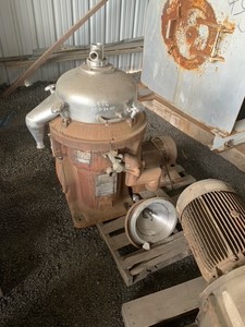   Centrifuge-Disc Bowl 7.5 kW (10 HP)  For Sale - IPP# 86467
