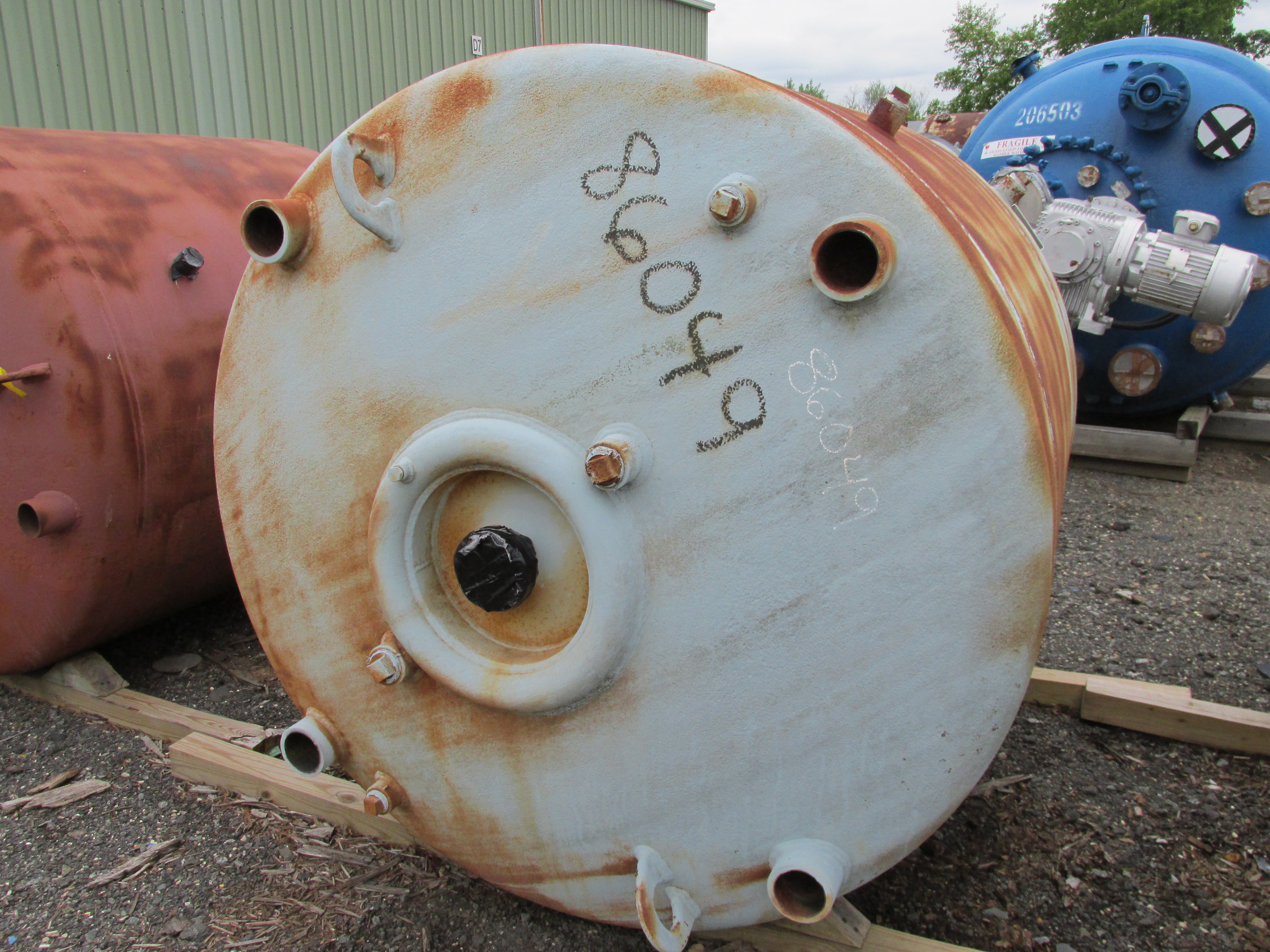 Glasslined Pfaudler R60 Batch Type Body Only Reactor - IPP# 86049