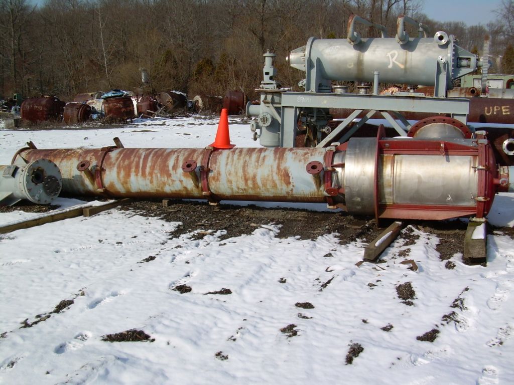  Wiped/Thin Film Evaporator 195 kg/h (430 lb/h) Stainless Steel 316 For Sale - IPP# 87894