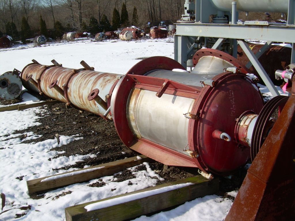  Wiped/Thin Film Evaporator 195 kg/h (430 lb/h) Stainless Steel 316 For Sale - IPP# 87894