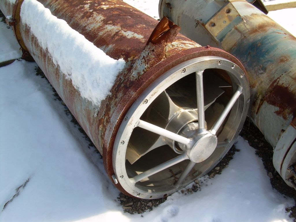  Wiped/Thin Film Evaporator 195 kg/h (430 lb/h) Stainless Steel 316 For Sale - IPP# 87894