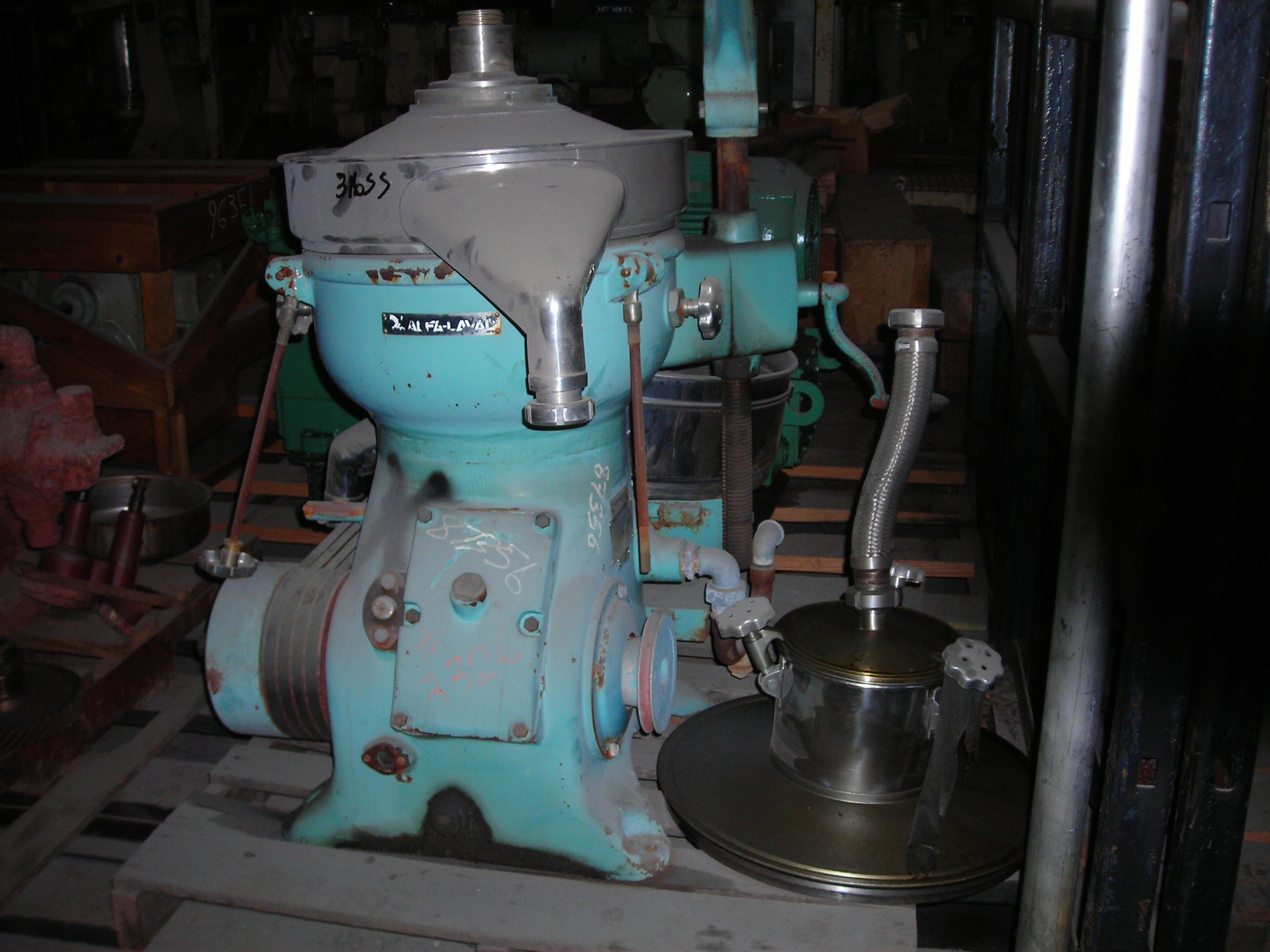 Stainless Steel 316 Alfa Laval A-19-C-IT-F Centrifuge-Disc Bowl - IPP# 87356