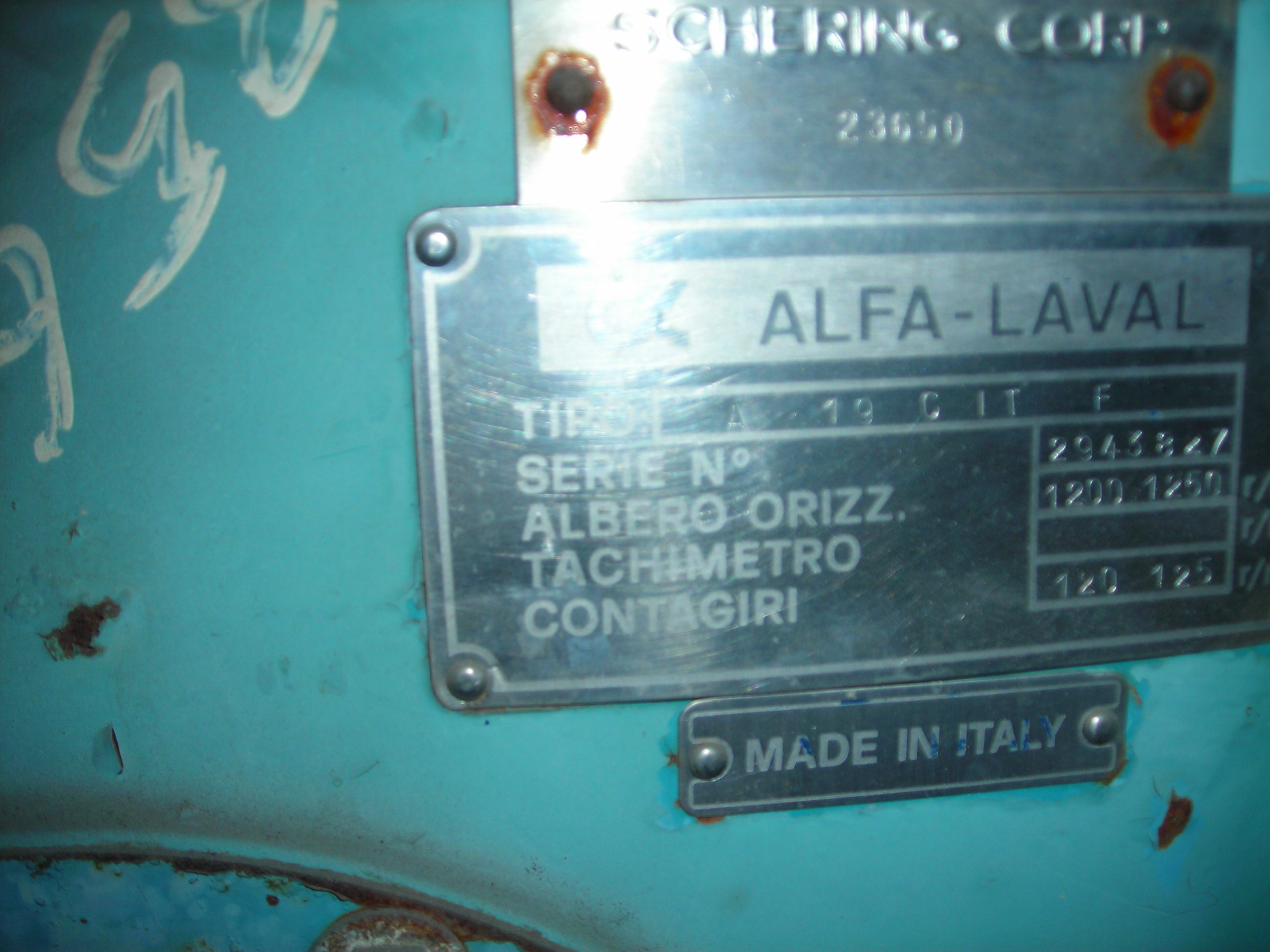 Stainless Steel 316 Alfa Laval A-19-C-IT-F Centrifuge-Disc Bowl - IPP# 87356