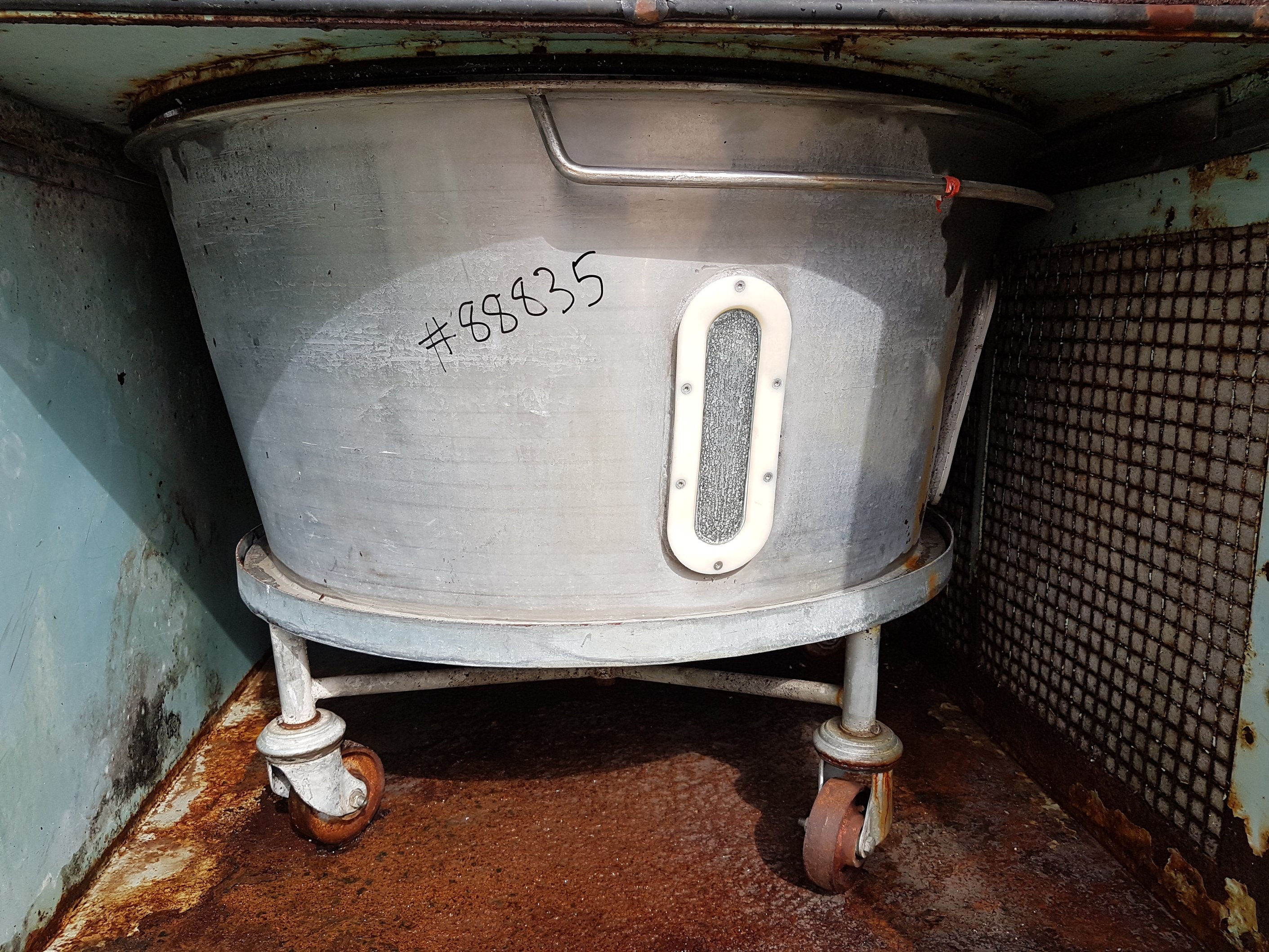   Dryer-Fluid Bed 580 L (153.2 gallons) Stainless Steel 304 For Sale - IPP# 88835
