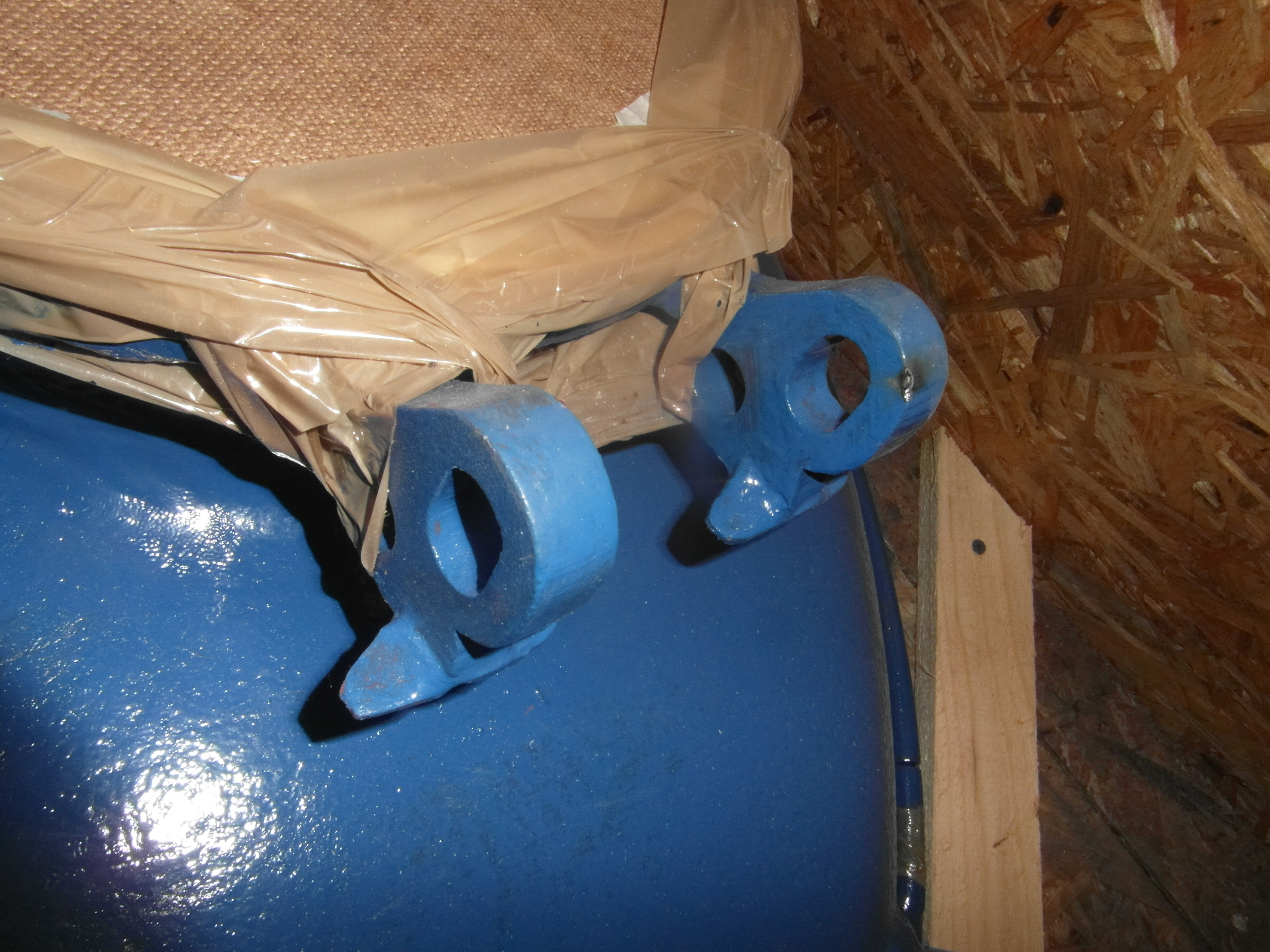  Tank Cover Glass Lined Parts 1,900 L (500 gallons) Glasslined For Sale - IPP# 88296