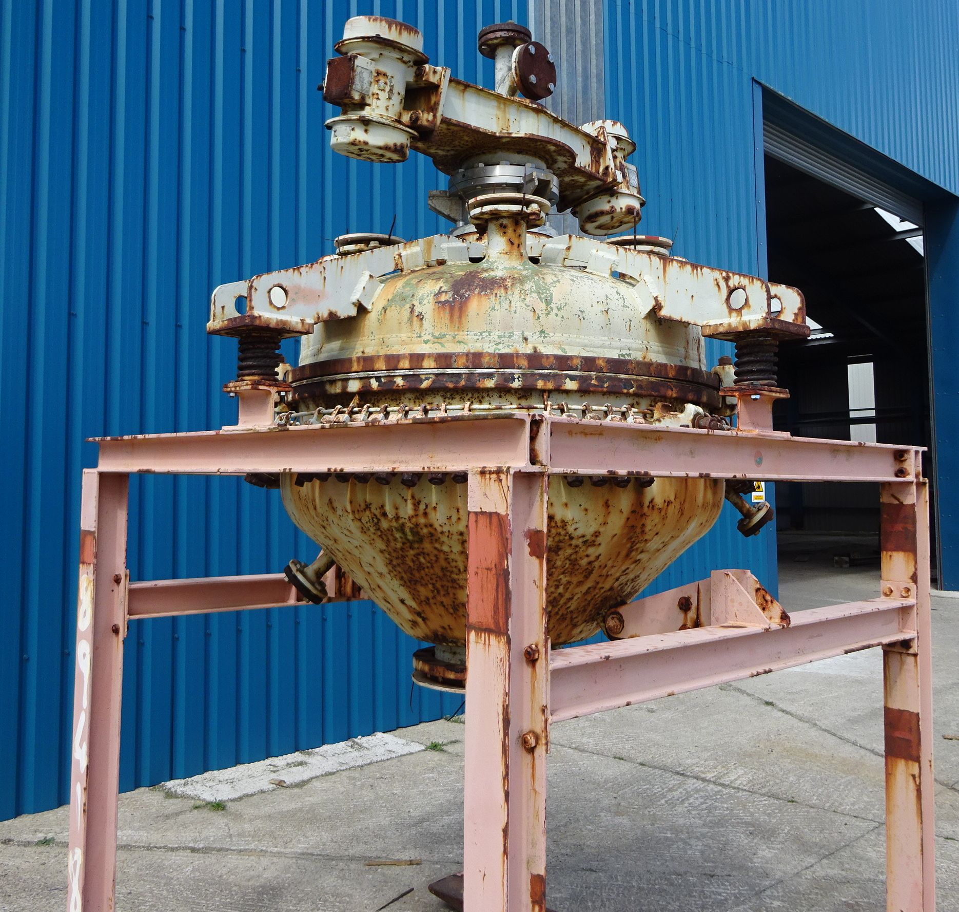  Pressure Leaf Filter 5.5 m² (59.2 ft²) Glasslined For Sale - IPP# 89418