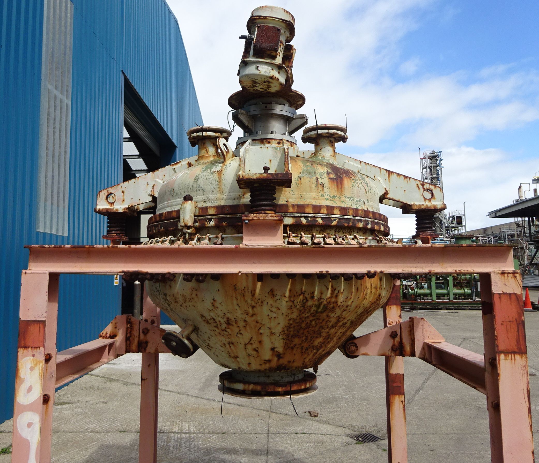  Pressure Leaf Filter 5.5 m² (59.2 ft²) Glasslined For Sale - IPP# 89418