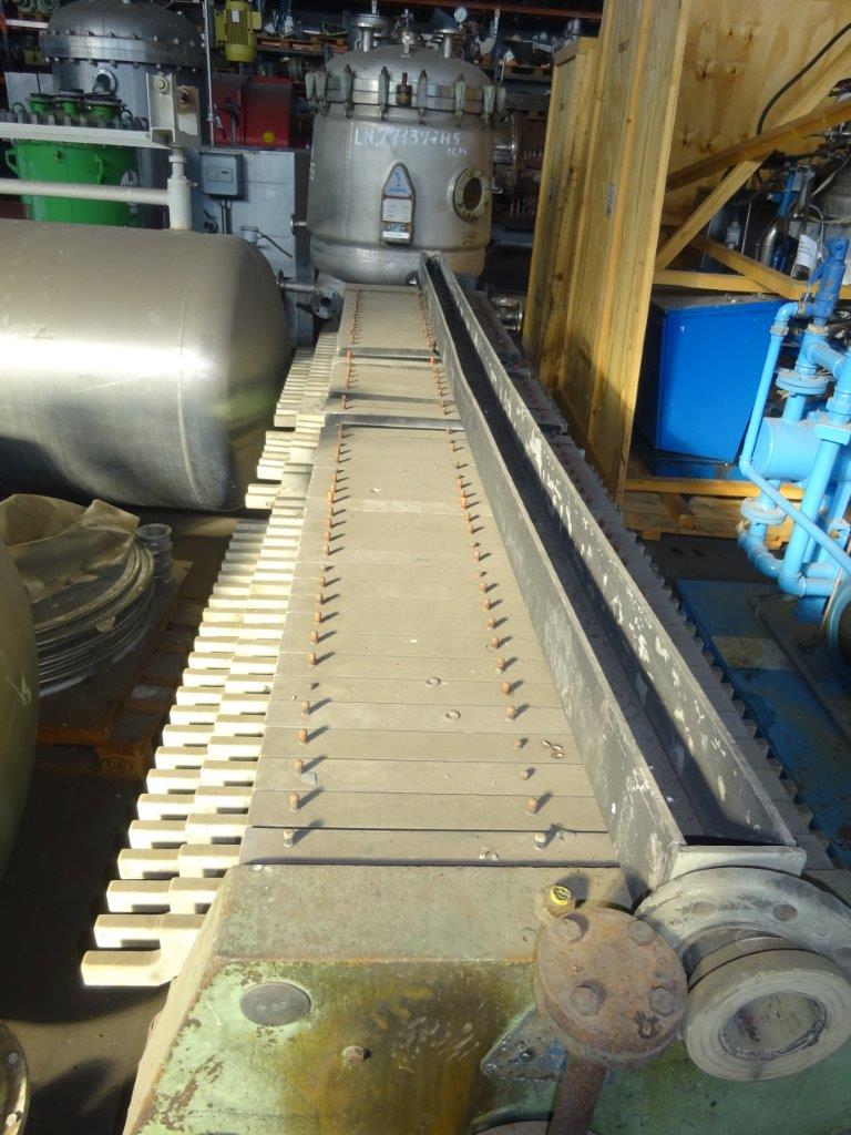 Filter Press, 334 Sq.Ft. Filtration Area, Polypropylene Plates, Manufactured by Schenck - IPP# 89441