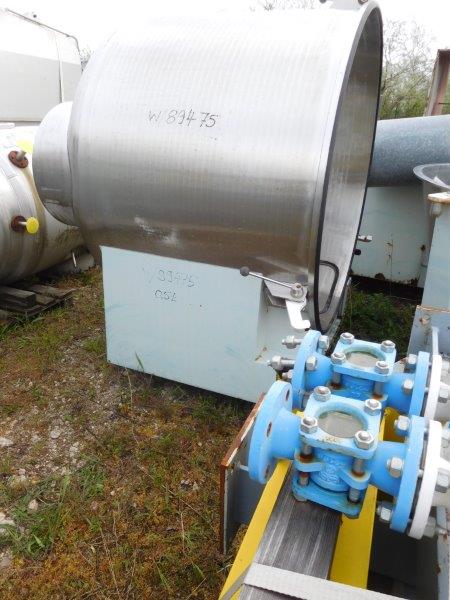  Stainless Steel 304  Dryer-Fluid Bed 780 L (206.1 gallons) For Sale - IPP# 89475