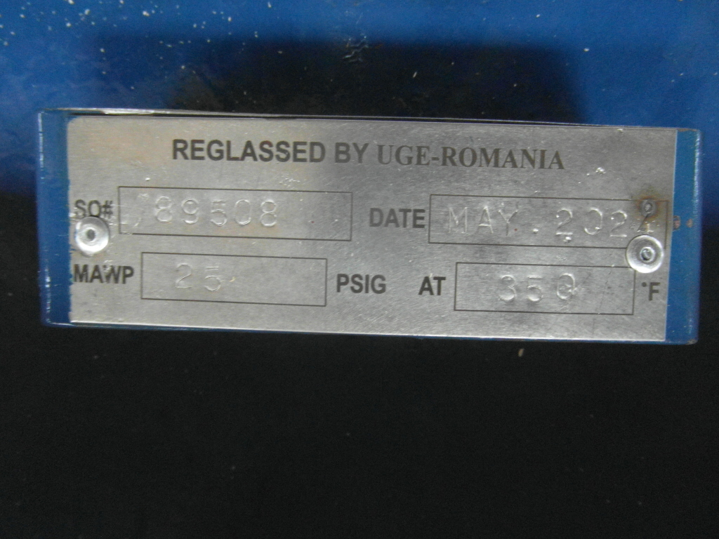 Glasslined Pfaudler VR Main Cover Glass Lined Parts - IPP# 89508