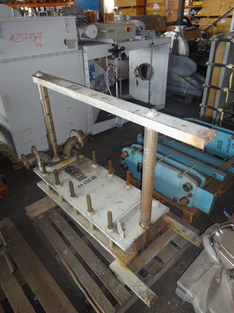 IPP# 89041 -  Plate and Frame Heat Exchanger 22.4 m² (241.5 ft²) Stainless Steel Austenitic For Sale