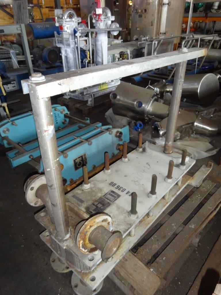 IPP# 89041 -  Plate and Frame Heat Exchanger 22.4 m² (241.5 ft²) Stainless Steel Austenitic For Sale