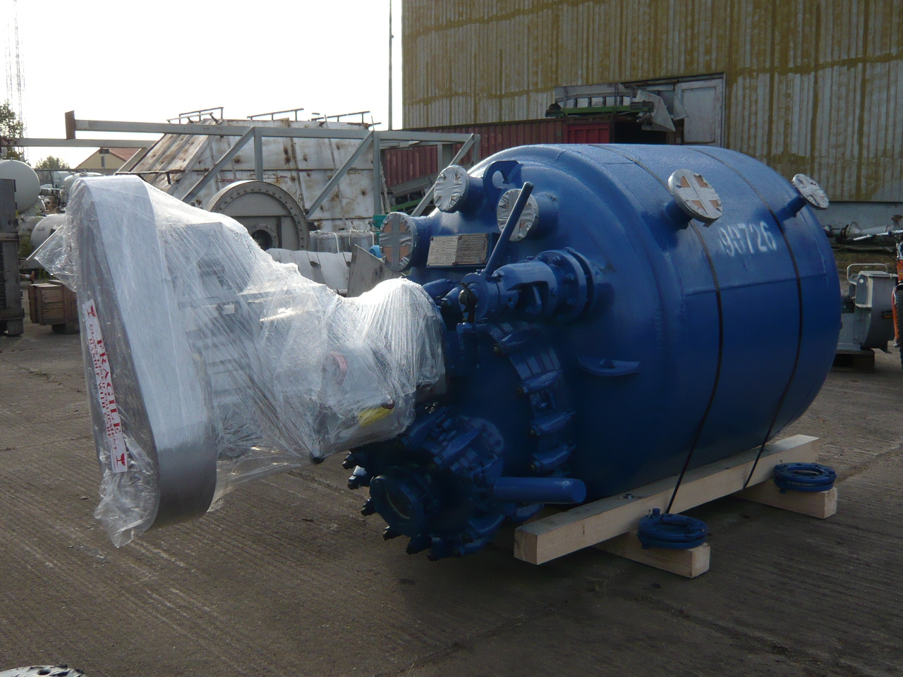 Glasslined Pfaudler E Batch-Type Agitated Reactor - IPP# 90726