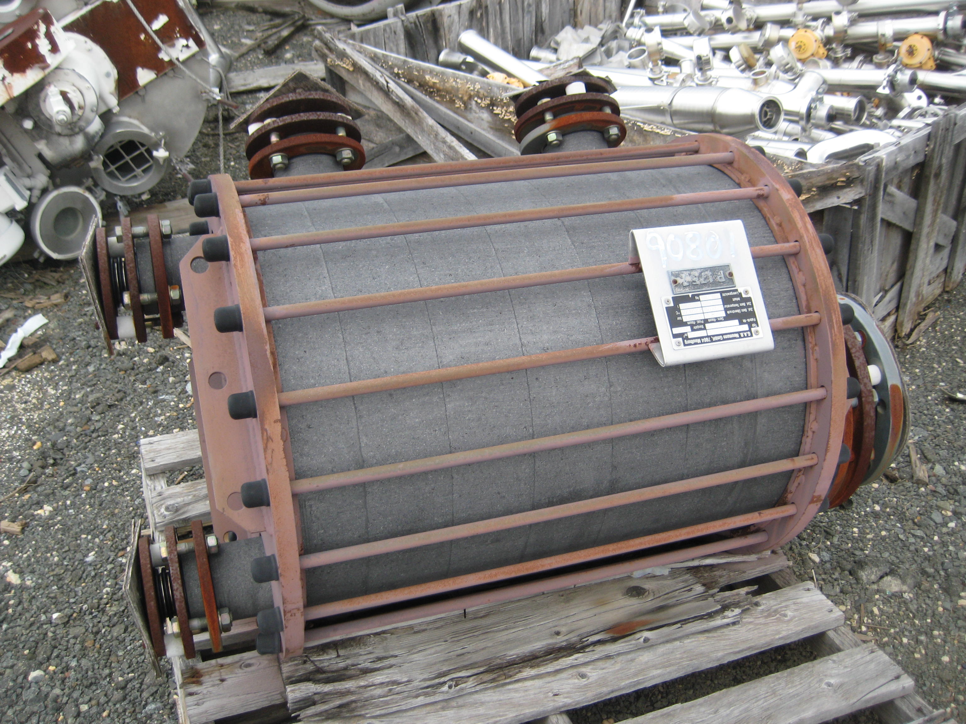  Spiral Heat Exchanger 5.7 m² (61 ft²) Graphite For Sale - IPP# 90801