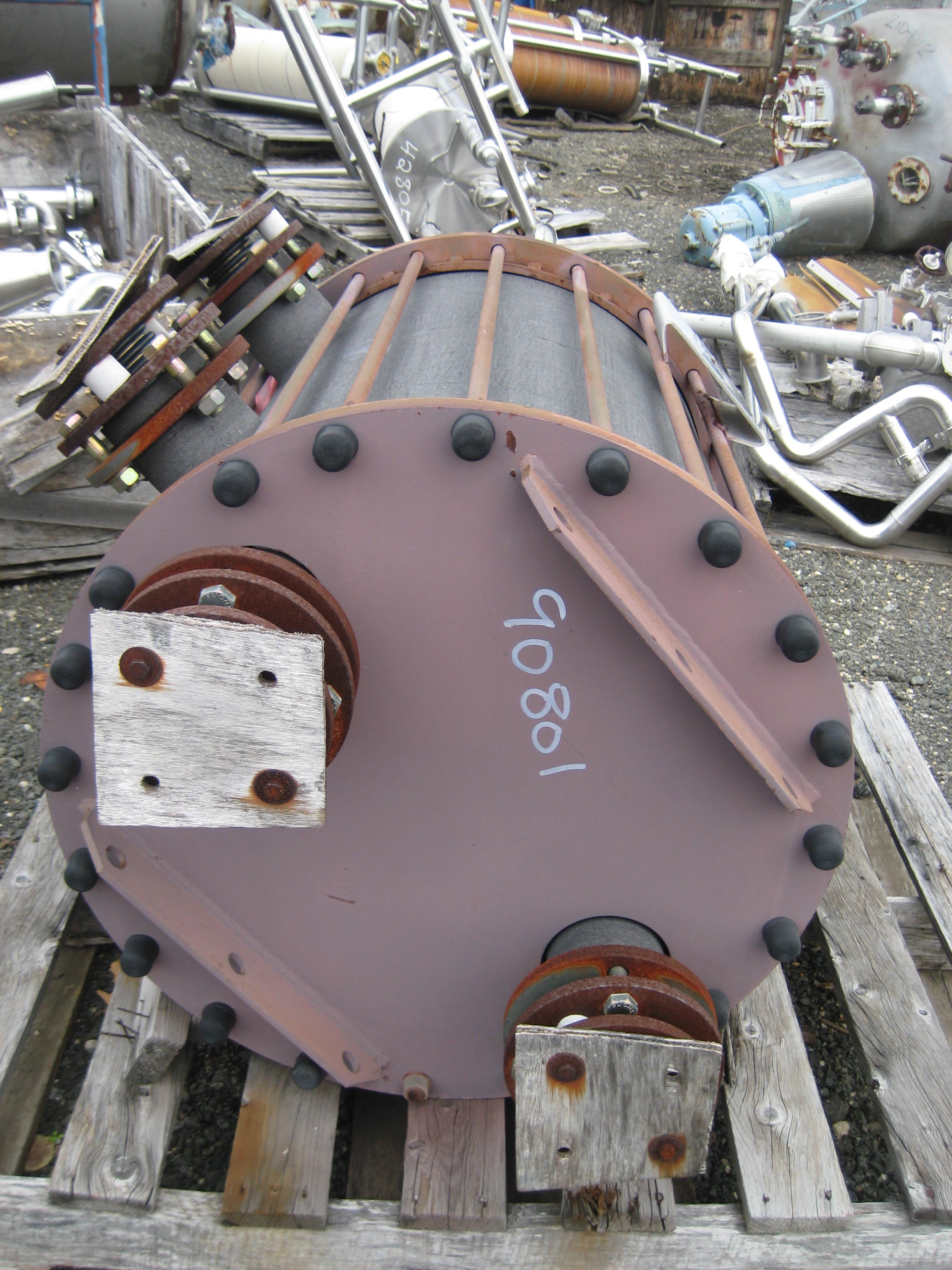 Spiral Heat Exchanger 5.7 m² (61 ft²) Graphite For Sale - IPP# 90801