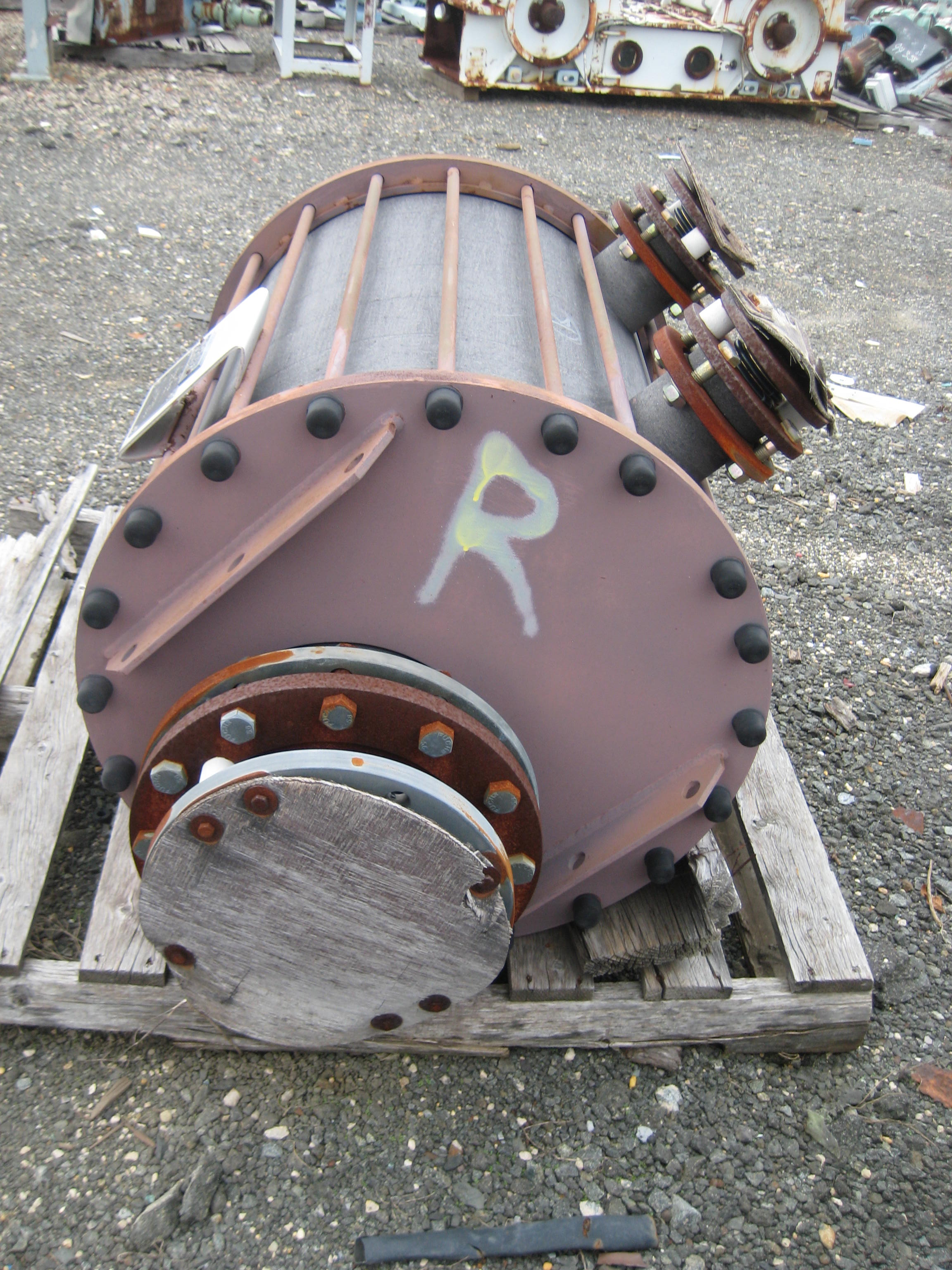  Spiral Heat Exchanger 5.7 m² (61 ft²) Graphite For Sale - IPP# 90801