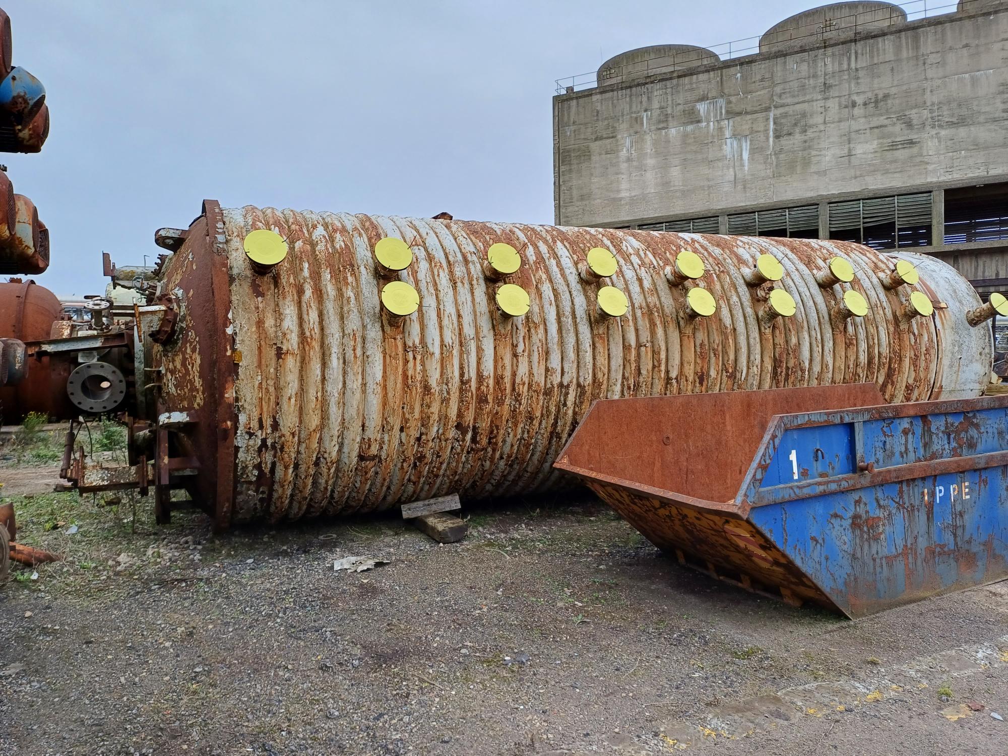 Stainless Steel 316 Clad Robert Jenkins Batch-Type Agitated Reactor - IPP# 90200