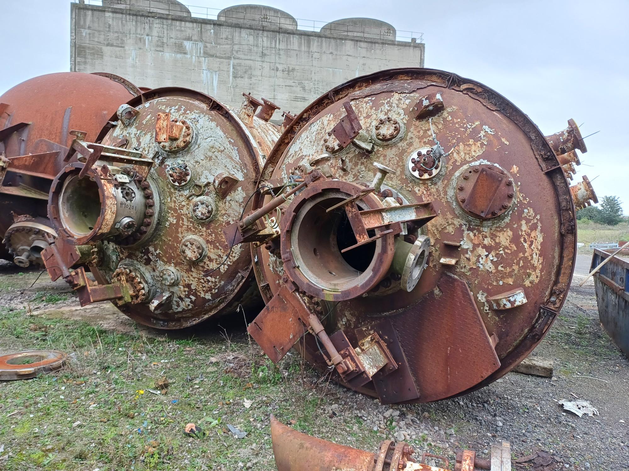 Stainless Steel 316 Clad Robert Jenkins Batch-Type Agitated Reactor - IPP# 90200