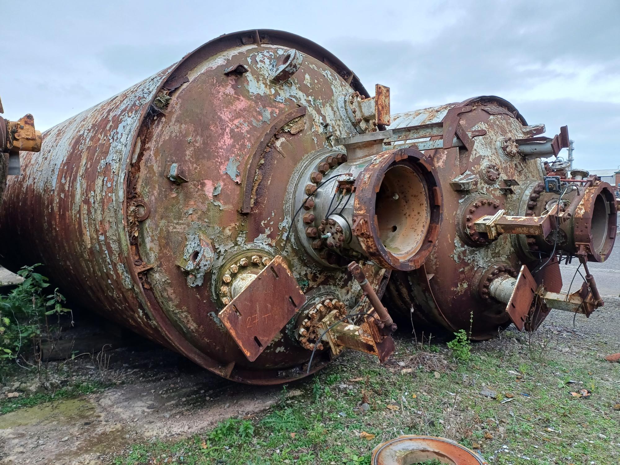 Stainless Steel 316 Clad Robert Jenkins Batch-Type Agitated Reactor - IPP# 90200