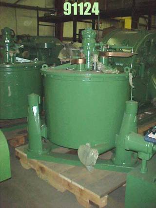 Stainless Steel 316 ATM/DeLaval Mark III Auto Discharge-Bottom Centrifuge-Basket