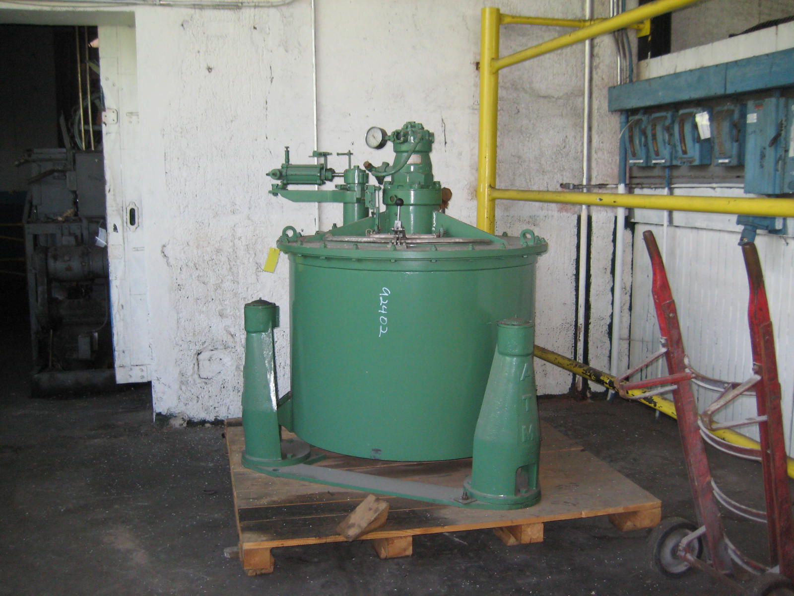 Stainless Steel 304 DeLaval Auto Discharge-Bottom Centrifuge-Basket - IPP# 92402
