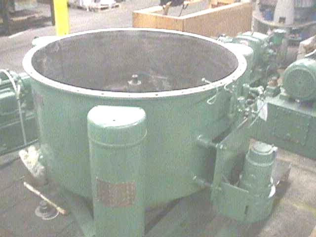  Stainless Steel 316 Auto Discharge-Bottom Centrifuge-Basket 1,219 mm (48 in) For Sale - IPP# 92503