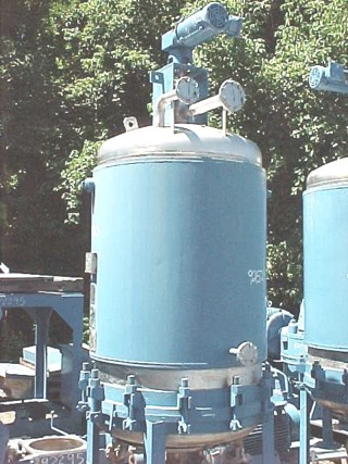 Stainless Steel 316 Durco 36VH77 Pressure Leaf Filter