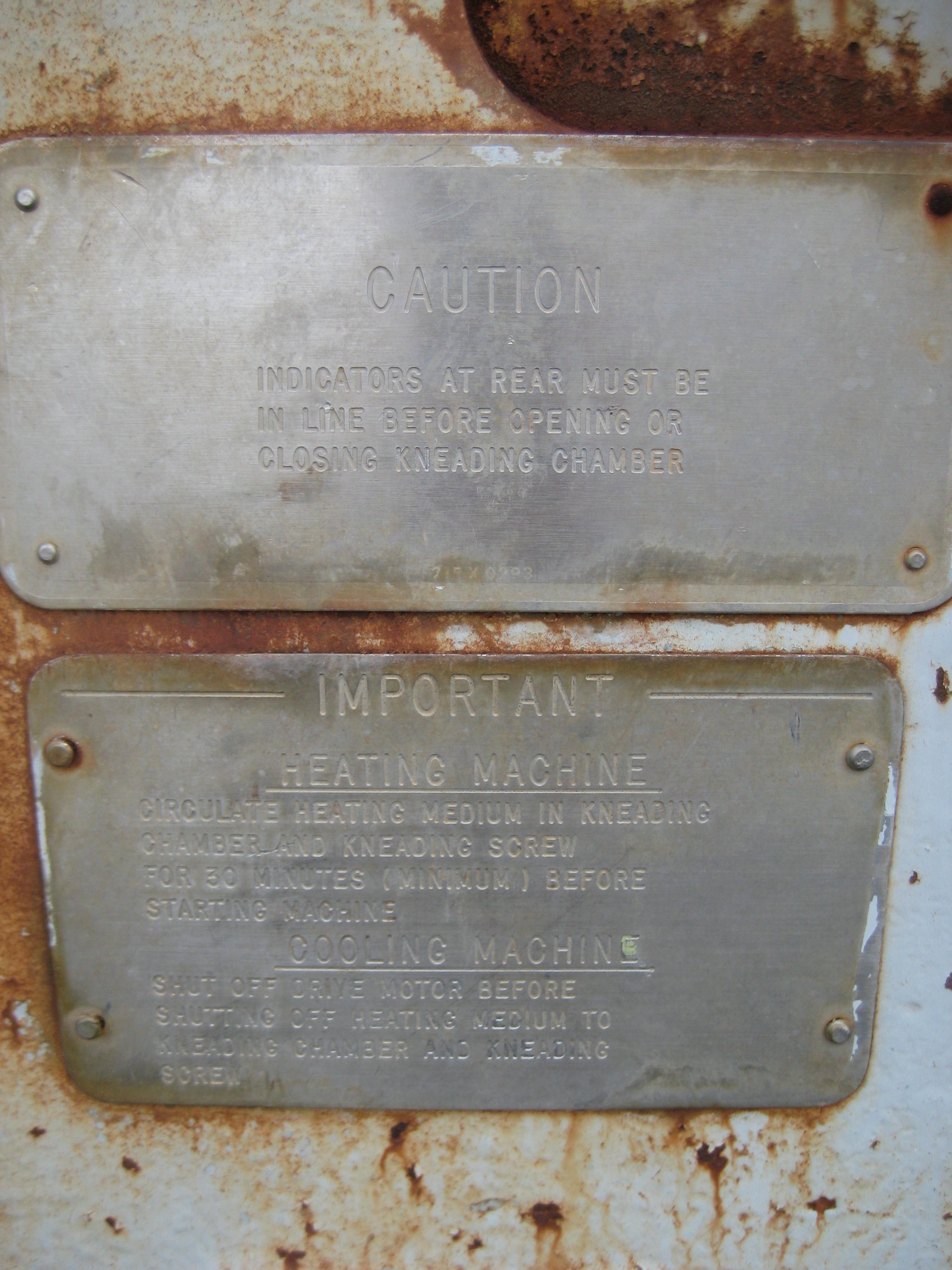   Mixer-Continuous 55.9 kW (75 HP) Stainless Steel 304 For Sale - IPP# 92819