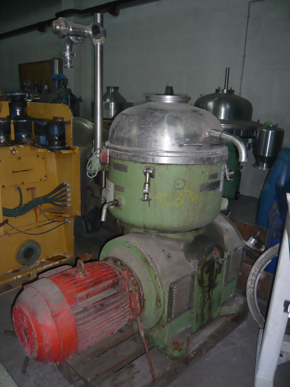   Centrifuge-Disc Bowl 11.2 kW (15 HP)  For Sale - IPP# 92374