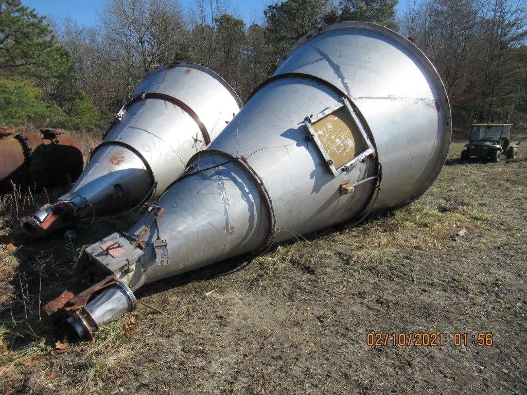  Stainless Steel 304  Mixer-Nauta 7,000 L (1,849 gallons) For Sale - IPP# 94099