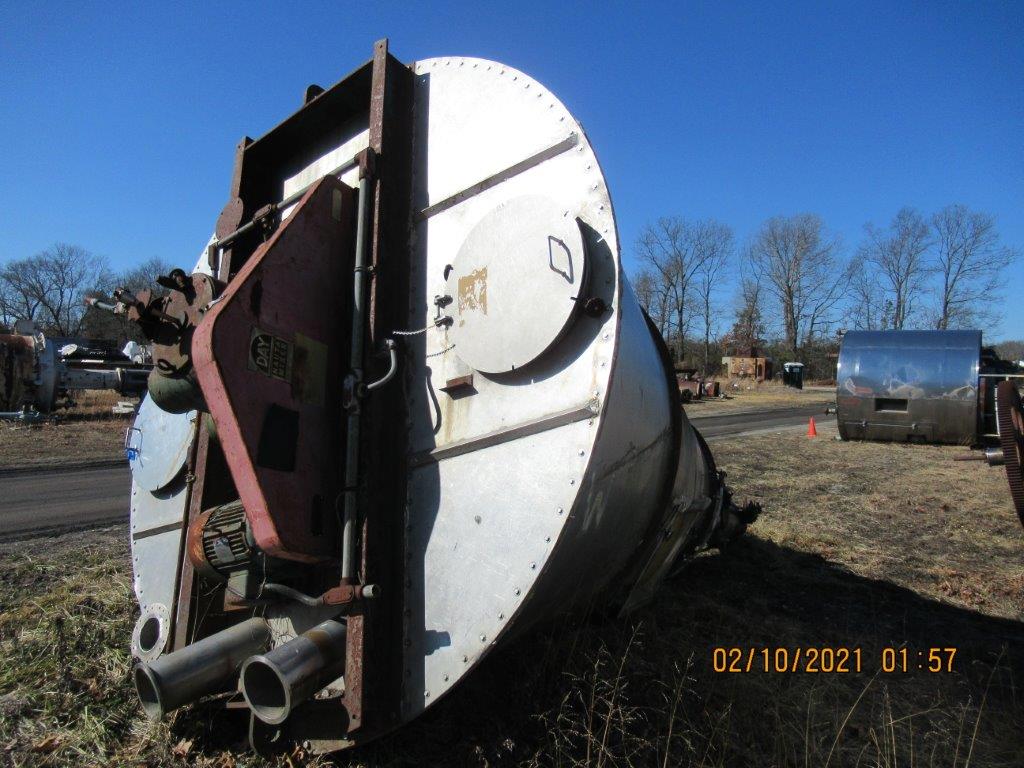  Stainless Steel 304  Mixer-Nauta 7,000 L (1,849 gallons) For Sale - IPP# 94099