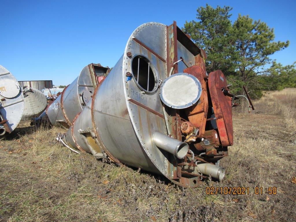  Stainless Steel 304  Mixer-Nauta 7,000 L (1,849 gallons) For Sale - IPP# 94101