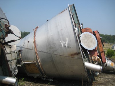  Stainless Steel 304  Mixer-Nauta 7,000 L (1,849 gallons) For Sale - IPP# 94101