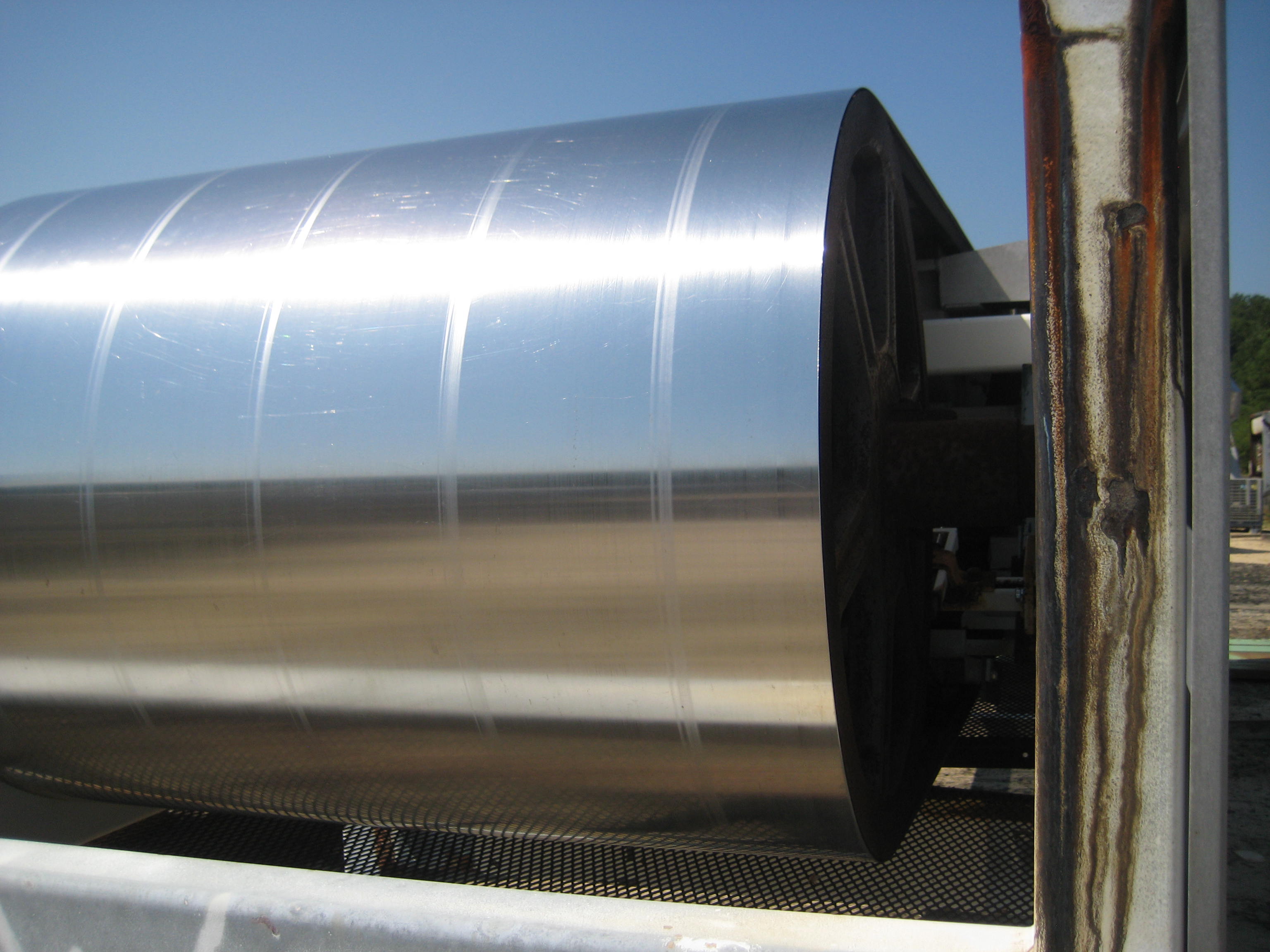  Stainless Steel 304  Dryer-Flaker Drum and Belt 762 mm (30 in) For Sale - IPP# 94347