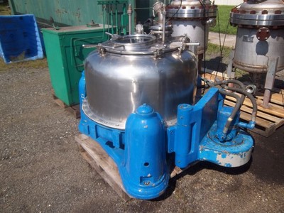 Stainless Steel Other Ferrum V4A Auto Discharge-Bottom Centrifuge-Basket - IPP# 95651
