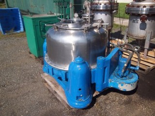 Stainless Steel Other Ferrum V4A Auto Discharge-Bottom Centrifuge-Basket