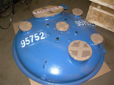  Tank Cover Glass Lined Parts 1,150 L (300 gallons) Glasslined For Sale - IPP# 95752