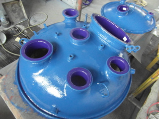 Glasslined Pfaudler Tank Cover Glass Lined Parts