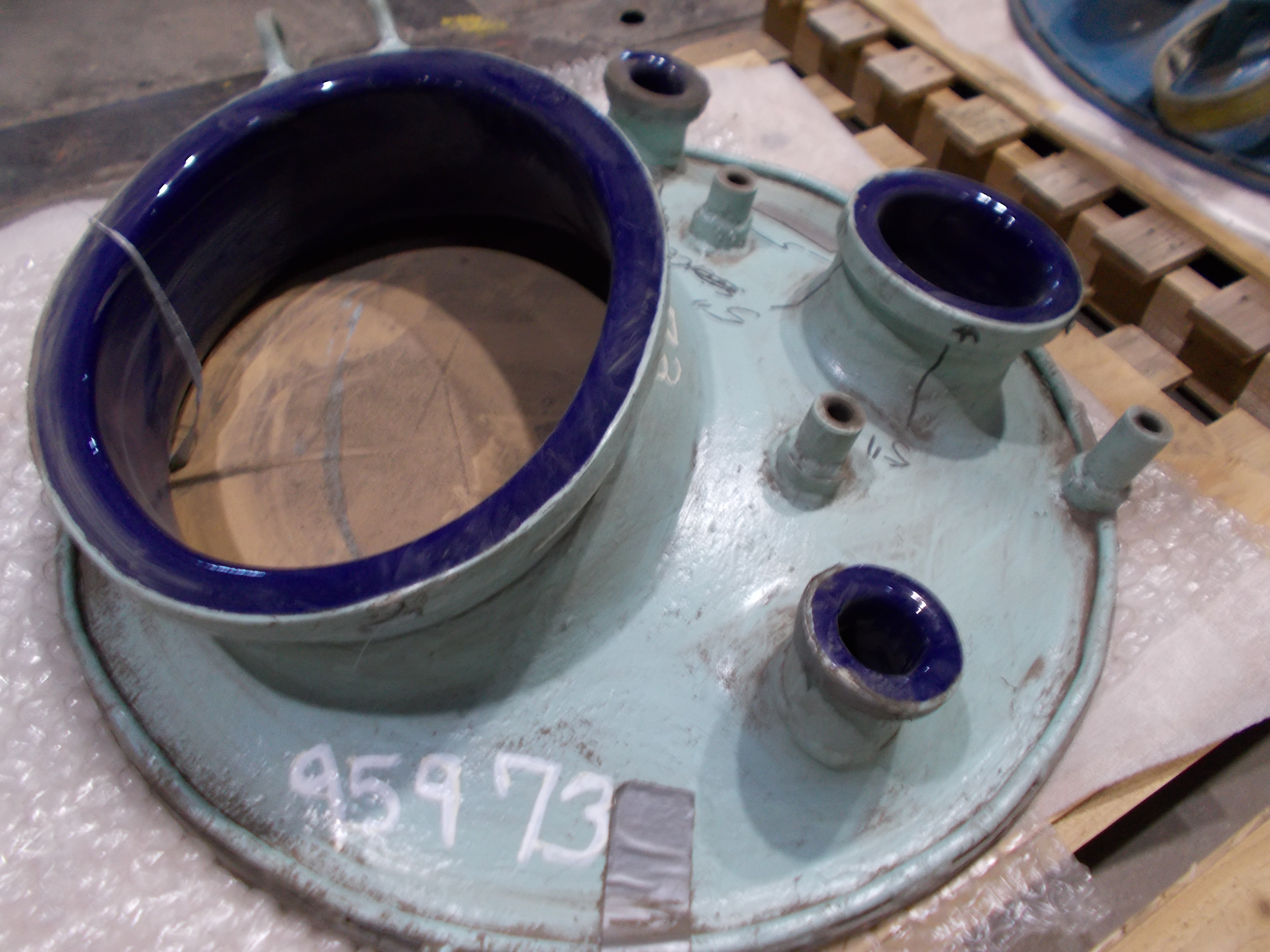  Main Cover Glass Lined Parts 7,550 L (2,000 gallons) Glasslined For Sale - IPP# 95973