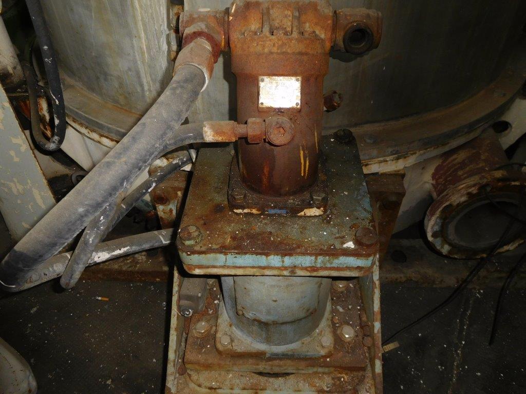 Stainless Steel Austenitic Manual Discharge-Top Centrifuge-Basket 1,250 mm (49.2 in) For Sale - IPP# 95984