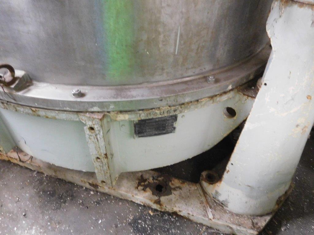  Stainless Steel Other Manual Discharge-Top Centrifuge-Basket 1,250 mm (49.2 in) For Sale - IPP# 95985