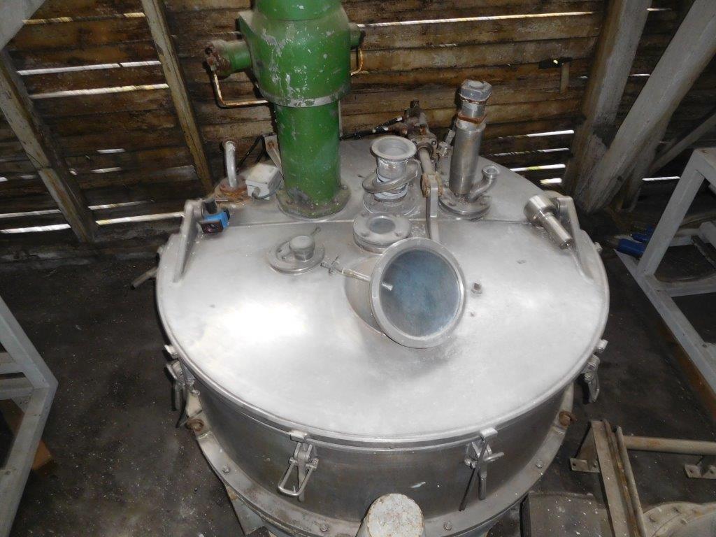  Stainless Steel Other Manual Discharge-Top Centrifuge-Basket 1,250 mm (49.2 in) For Sale - IPP# 95985