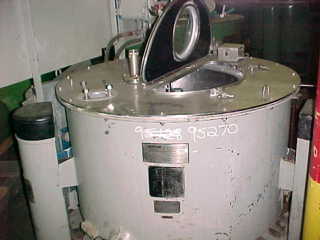 Hastelloy - C276 Tolhurst 1-B-1 Manual Discharge-Top Centrifuge-Basket