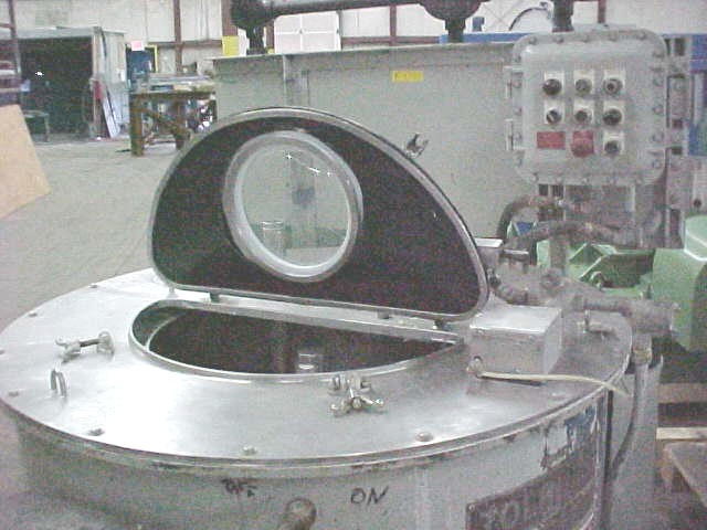 Hastelloy - C276 Tolhurst 1-B-1 Manual Discharge-Top Centrifuge-Basket - IPP# 95270