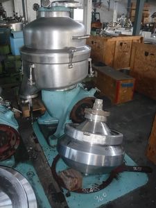   Centrifuge-Disc Bowl 44.7 kW (60 HP) Stainless Steel 316 For Sale - IPP# 96555