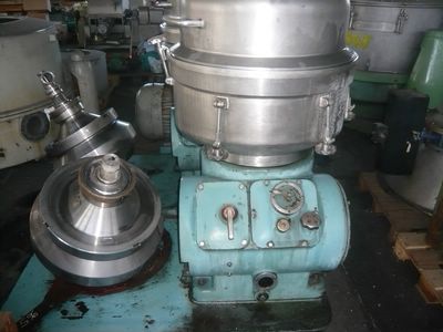   Centrifuge-Disc Bowl 44.7 kW (60 HP) Stainless Steel 316 For Sale - IPP# 96555