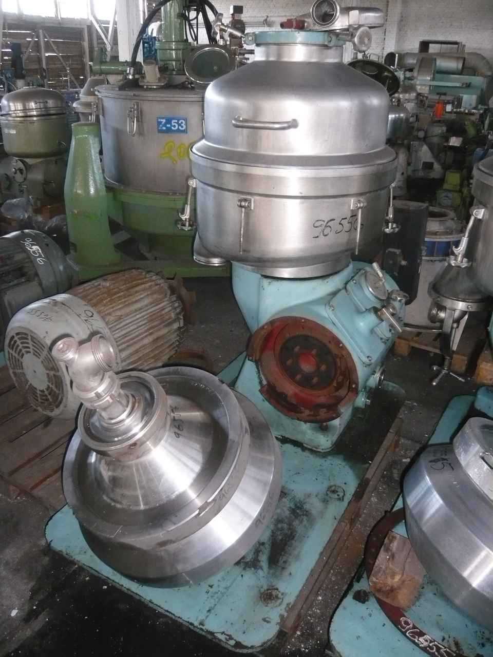   Centrifuge-Disc Bowl 45 kW (60.3 HP) Stainless Steel 316 For Sale - IPP# 96556