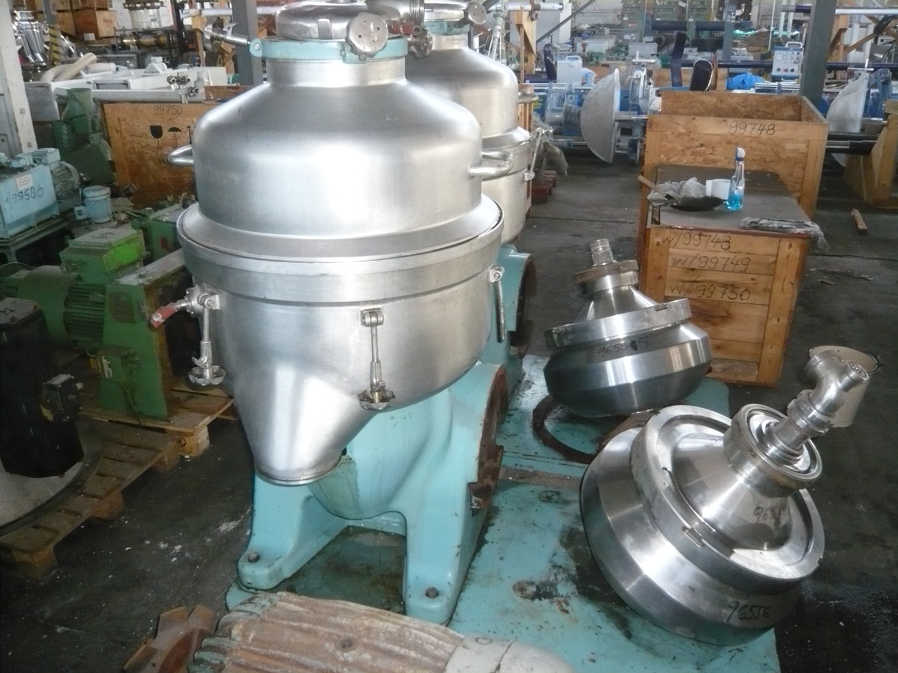   Centrifuge-Disc Bowl 45 kW (60.3 HP) Stainless Steel 316 For Sale - IPP# 96556