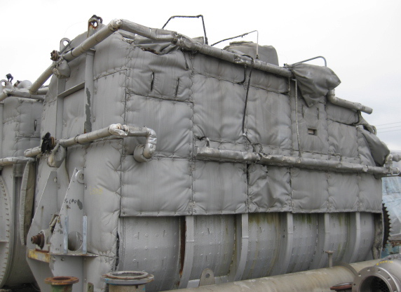 Unused  Dryer- Ribbon & Paddle 11.3 m3 (400 ft3) Carbon Steel For Sale - IPP# 96808